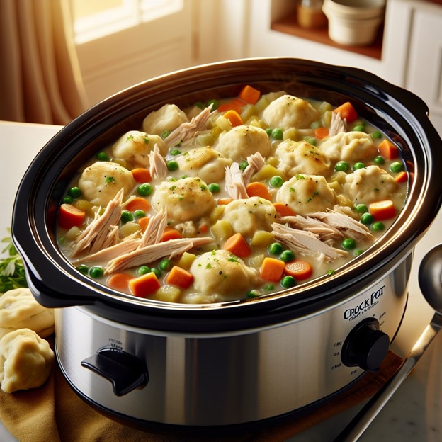 Slow-Cooker Chicken and Dumplings: Comfort Food Made Easy